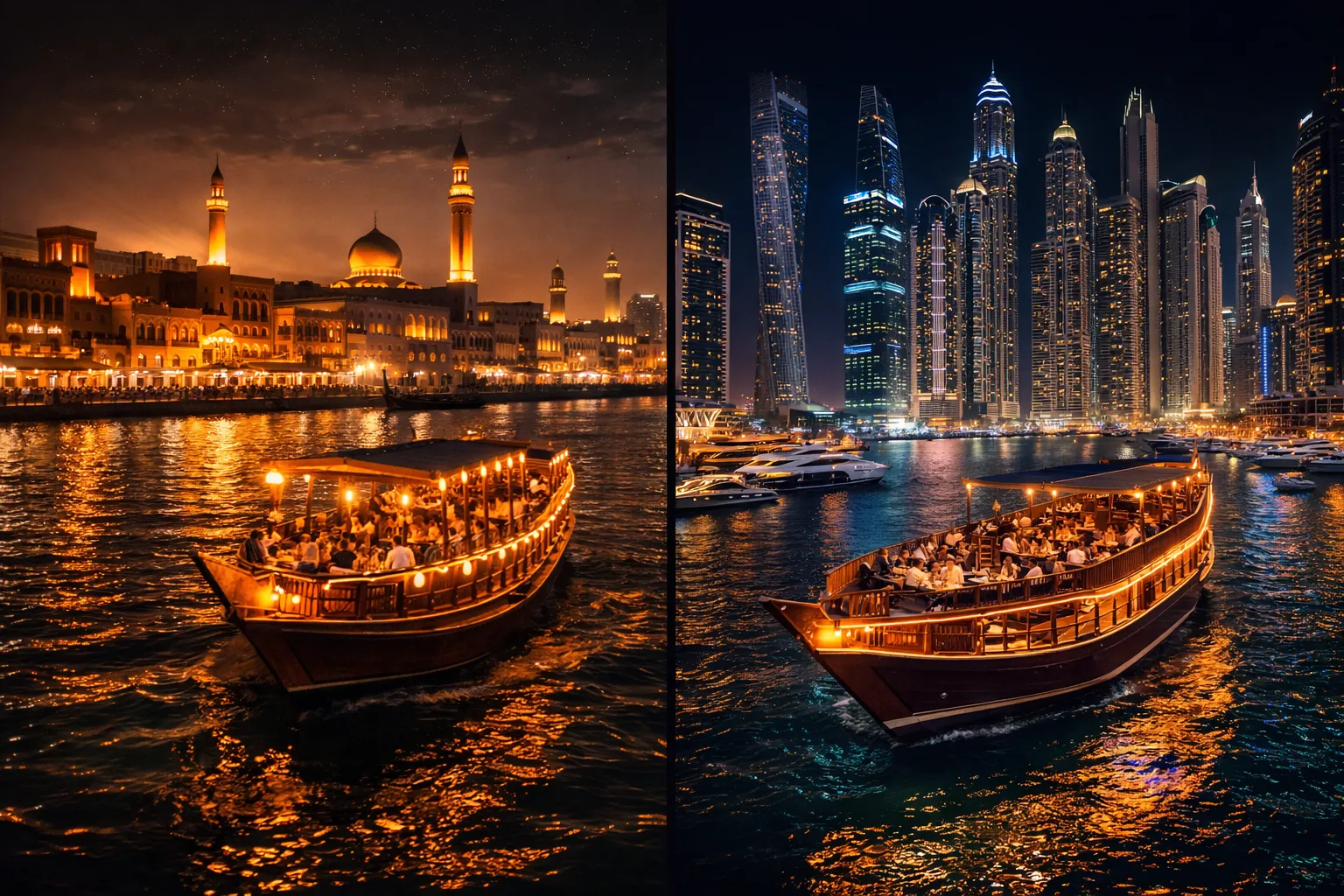 Modern Marina vs Creek Cruise